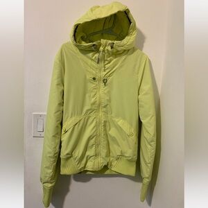 Bench Multipurpose City Clothing Women Hooded Lightweight Jacket Yellow LARGE